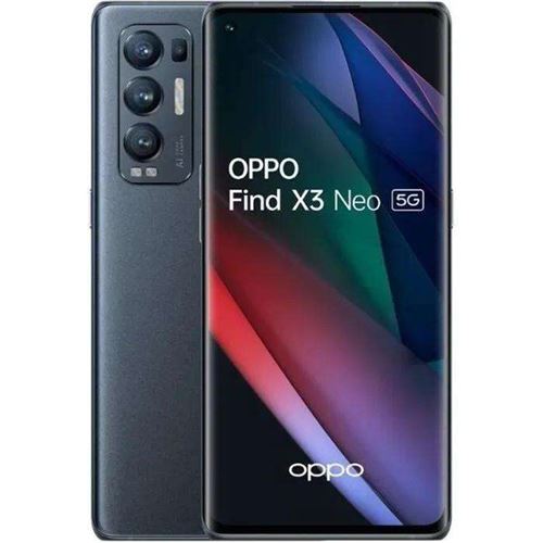 Smartphone Oppo Find X3 Neo noir stockage 256 Go État correct reconditionné disponible sur Fnac