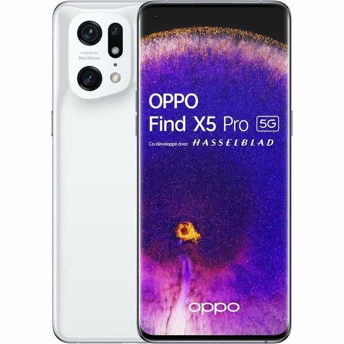 Smartphone Oppo Find X5 Pro 5G 6 7 pouces 256 GB Blanc État correct N/A reconditionné disponible sur Fnac