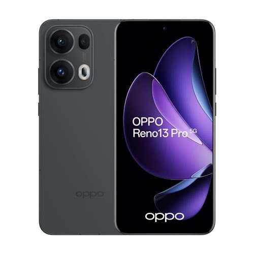 Smartphone Oppo Reno 13 Pro 6,83" 5G Double nano SIM 512 Go Graphite État correct reconditionné disponible sur Fnac