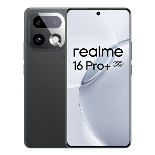 Smartphone Realme 16 Pro Plus 6,8" 5G Nano SIM 512 Go Gris profond État correct Realme reconditionné disponible sur Fnac