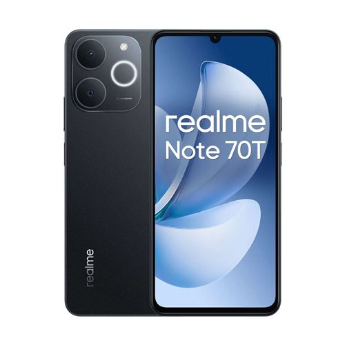 Smartphone Realme 8 noir 6.75 pouces RAM 4 Go stockage 64 Go État correct N/A reconditionné disponible sur Fnac