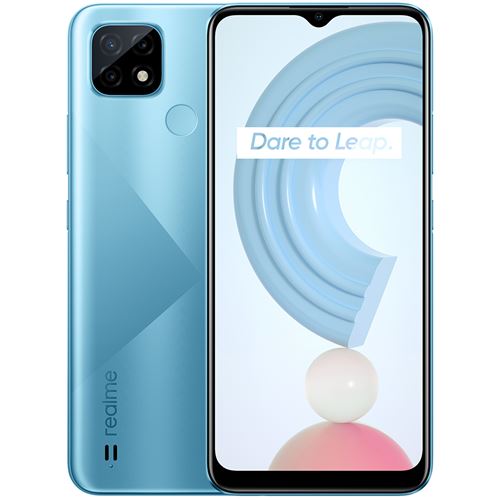 Smartphone Realme C21 6.5"" Double SIM 32 Go Bleu État correct Realme reconditionné disponible sur Fnac