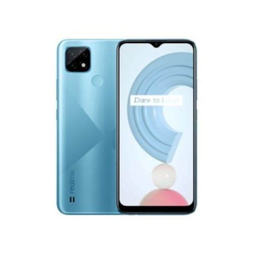 Smartphone Realme C21 HP02815 6.5 HD+ MediaTek Helio G35 3Go RAM 32Go Android 10 Croix bleu État correct N/A reconditionné disponible sur Fnac