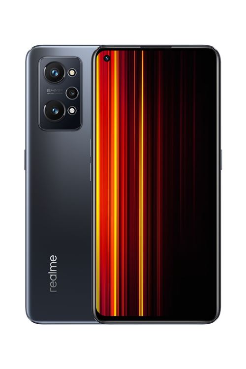 Smartphone Realme GT NEO 3T 6.62" Double nano SIM 5G 128 Go Noir État correct Realme reconditionné disponible sur Fnac