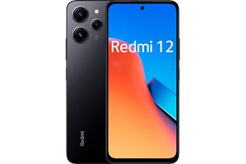 Smartphone Redmi 12 6,79" 128 GB 4 GB RAM Noir Bon état Xiaomi reconditionné disponible sur Darty