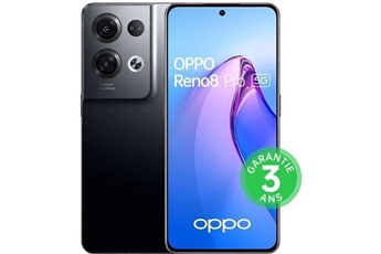 Smartphone Reno8 Pro - 256Go - 5G - Noir Glacé (2022) - Reconditionné - Très bon état État correct - 214,00 € Smartphone Reno8 Pro - 256Go - 5G - Noir Glacé (2022) - Reconditionné - Très bon état État correct Oppo reconditionné disponible sur Darty