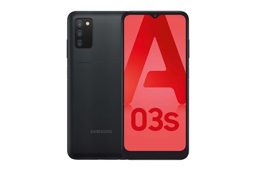 Smartphone Samsung Galaxy A03s 6.5"" Double SIM 32 Go Noir État correct Samsung reconditionné disponible sur Fnac
