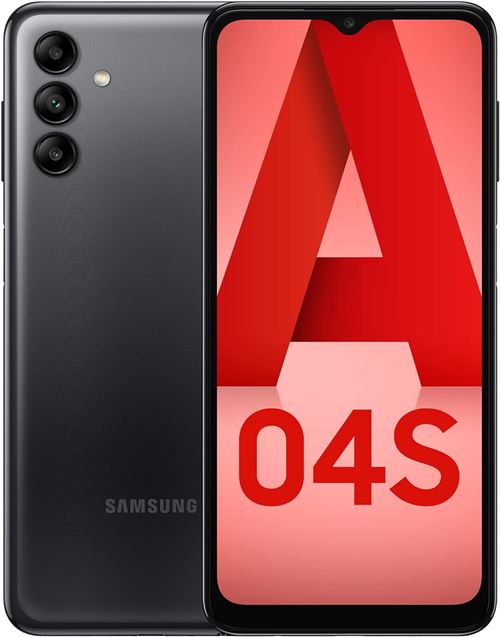 Smartphone Samsung Galaxy A04S 4G 6,5 32 Go Noir État correct reconditionné disponible sur Fnac