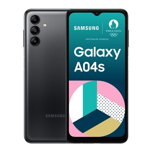 Smartphone Samsung Galaxy A04s 6,5" Double SIM 32Go Noir État correct Samsung reconditionné disponible sur Fnac | Dero