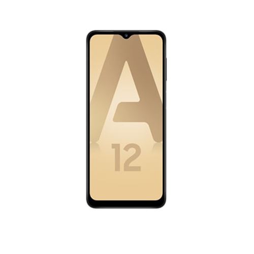 Smartphone Samsung Galaxy A12 6,5"" Double SIM 64 Go Noir État correct Samsung reconditionné disponible sur Fnac