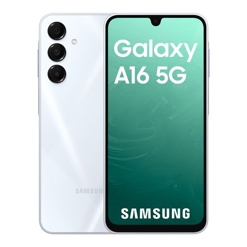 Smartphone Samsung Galaxy A16 6,5" 5G Double SIM 128 Go Gris État correct Samsung reconditionné disponible sur Fnac