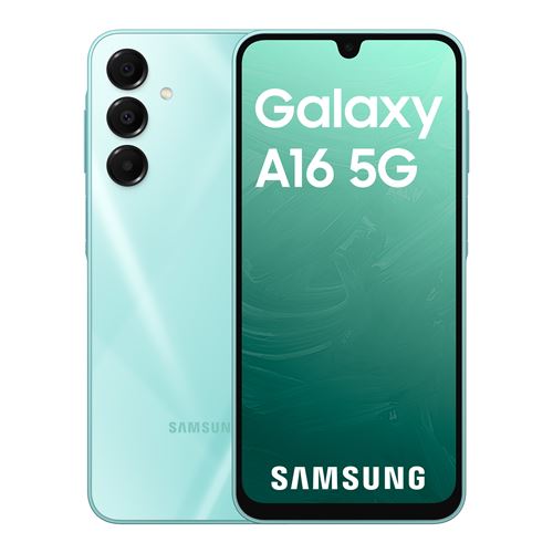 Smartphone Samsung Galaxy A16 6,5" 5G Double SIM 128 Go Turquoise État correct reconditionné disponible sur Fnac