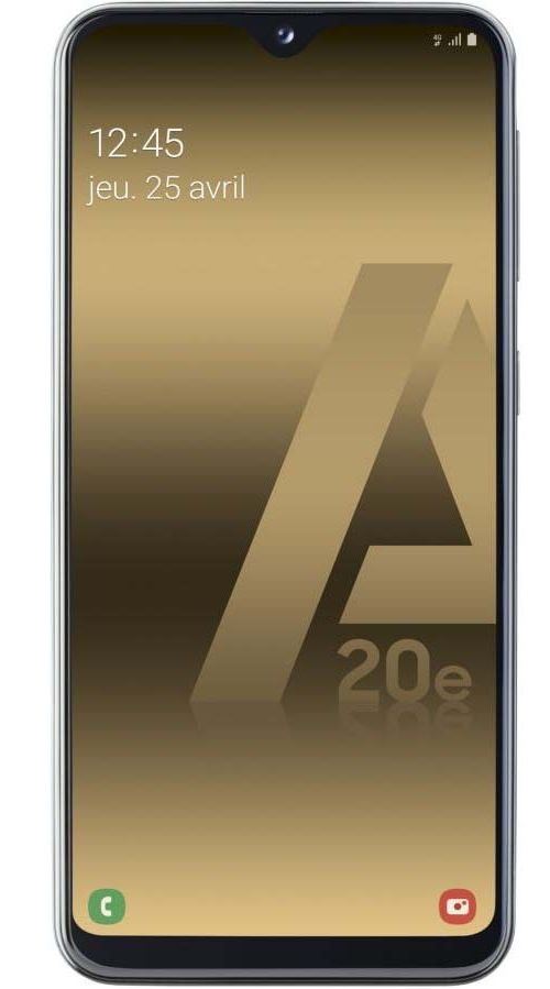 Smartphone Samsung Galaxy A20e Double SIM 32 Go Noir État correct Samsung reconditionné disponible sur Fnac