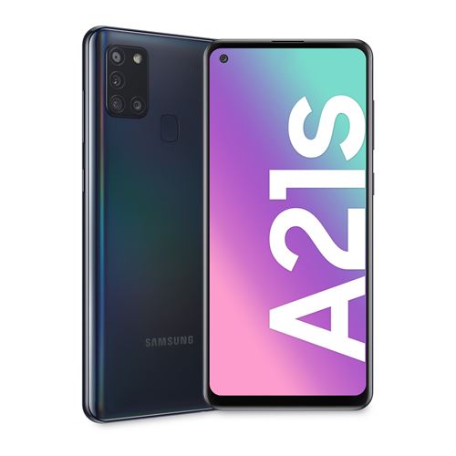 Smartphone Samsung Galaxy A21s 16.5 cm 6.5 pouces Double SIM Android 10 4G USB Type-C 3 Go 32 Go 5000 mAh Noir État correct N/A reconditionné disponible sur Fnac | Dero