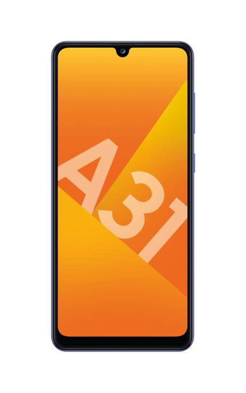 Smartphone Samsung Galaxy A31 Double SIM 64 Go Bleu prismatique État correct Samsung reconditionné disponible sur Fnac