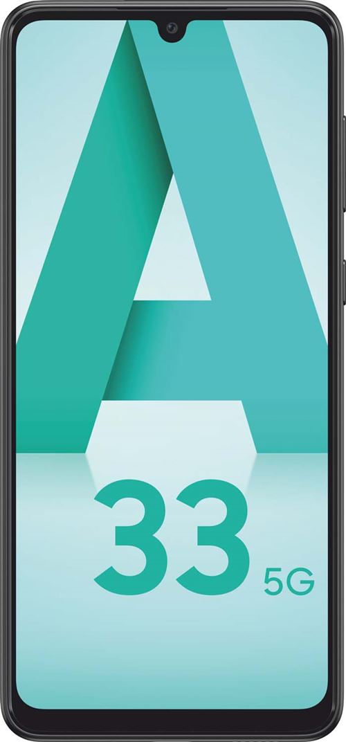 Smartphone Samsung Galaxy A33 6,4"" 5G Double SIM 128 Go Noir État correct Samsung reconditionné disponible sur Fnac