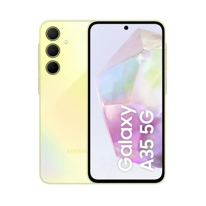 Smartphone - Samsung Galaxy A35 256 Go Lime - Reconditionné - Excellent état Reconditionné Samsung reconditionné disponible sur Cdiscount Seconde Vie