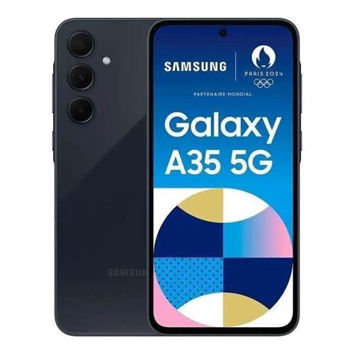 Smartphone Samsung Galaxy A35 bleu 6.6 RAM 8 Go stockage 128 Go État correct N/A reconditionné disponible sur Fnac