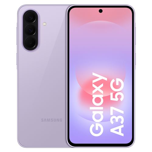 Smartphone Samsung Galaxy A37 6,7" 5G Nano SIM 256 Go Lavande État correct Samsung reconditionné disponible sur Fnac