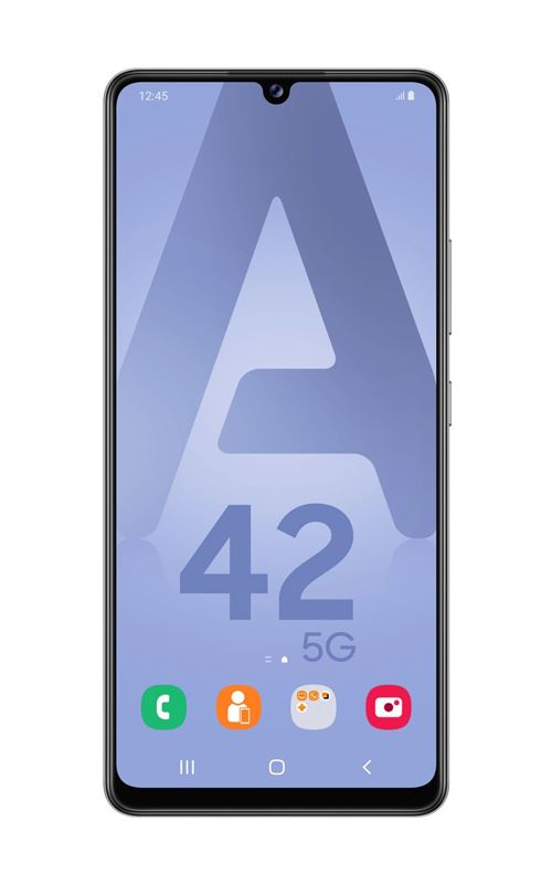 Smartphone Samsung Galaxy A42 6,6"" Double SIM 128 Go 5G Argent État correct - alternatives disponibles sur Dero Smartphone Samsung Galaxy A42 6,6"" Double SIM 128 Go 5G Argent État correct reconditionné (offre indisponible)