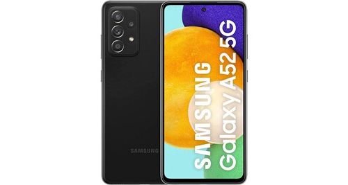 Smartphone samsung galaxy a52 5g double sim 128 go noir (version royaume-uni) État correct reconditionné disponible sur Fnac