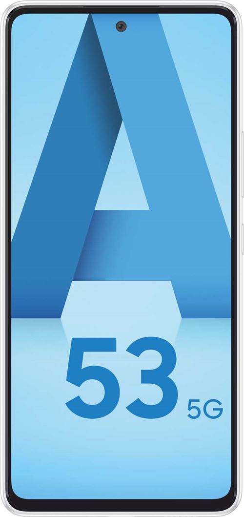 Smartphone Samsung Galaxy A53 6.5" Double SIM 5G 128 Go Blanc État correct Samsung reconditionné disponible sur Fnac