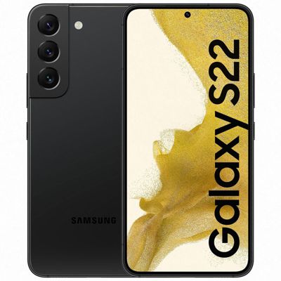 Smartphone SAMSUNG Galaxy S22 5G Noir 128Go Bon état reconditionné disponible sur Boulanger