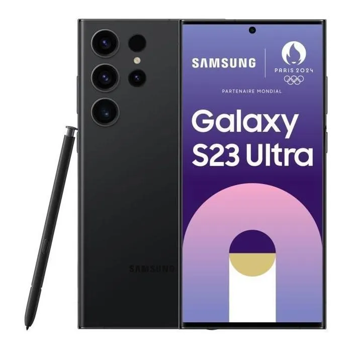 Smartphone - SAMSUNG - Galaxy S23 Ultra 256Go Noir Single SIM - Version US (États-Unis) - Reconditionné - Excellent état Reconditionné Samsung reconditionné disponible sur Cdiscount Seconde Vie | Dero
