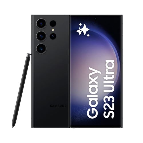 Smartphone Samsung Galaxy S23 Ultra 6.8" Nano SIM 5G 12 Go RAM 512 Go Noir État correct Samsung reconditionné disponible sur Fnac