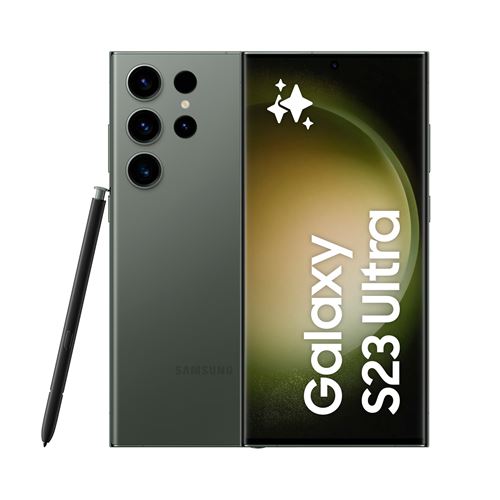 Smartphone Samsung Galaxy S23 Ultra 6.8" Nano SIM 5G 8 Go RAM 256 Go Vert État correct Samsung reconditionné disponible sur Fnac