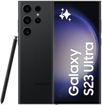 Smartphone SAMSUNG Galaxy S23 Ultra Noir 512Go Excellent État avec Batterie Neuve Parfait état reconditionné disponible sur Boulanger