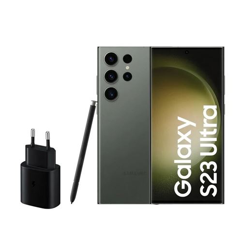 Smartphone Samsung Galaxy S23 Ultra Vert 6,8 256 GB Octa Core État correct N/A reconditionné disponible sur Fnac