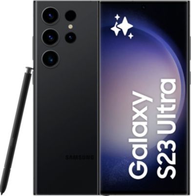 Smartphone SAMSUNG Galaxy S23 UltraNoir256Go Batterie Neuve Parfait état reconditionné disponible sur Boulanger