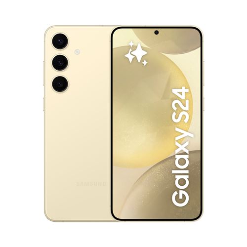 Smartphone Samsung Galaxy S24 6,2" 5G Nano SIM 128 Go Crème État correct Samsung reconditionné disponible sur Fnac