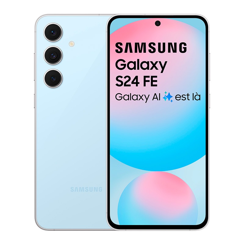 Smartphone Samsung Galaxy S24 Fe 128go Bleu Reconditionne Grade A+ Bon état - 399,98 € Smartphone Samsung Galaxy S24 Fe 128go Bleu Reconditionne Grade A+ Bon état reconditionné disponible sur Electro Depot