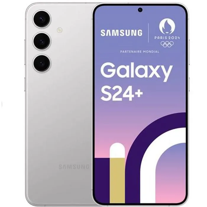 Smartphone - SAMSUNG - Galaxy S24 Plus 256Go Argent Single SIM - Version US (États-Unis) - Reconditionné - Excellent état refurbished reconditionné disponible sur Cdiscount Seconde Vie