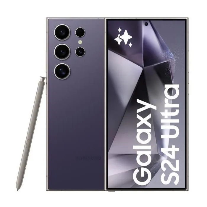 Acheter Smartphone - SAMSUNG Galaxy S24 Ultra 256Go Violet - Version US - Reconditionné - Excellent état Reconditionné - 485,00 € | Dero Smartphone - SAMSUNG Galaxy S24 Ultra 256Go Violet - Version US - Reconditionné - Excellent état Reconditionné Samsung reconditionné disponible sur Cdiscount Seconde Vie | Dero