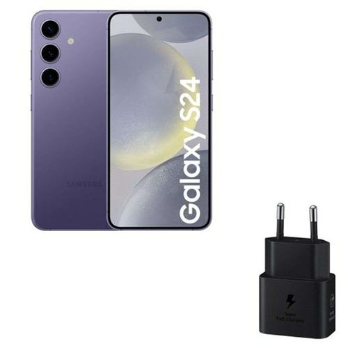 Smartphone Samsung Galaxy S24 violet 6.1 stockage 128 Go État correct N/A reconditionné disponible sur Fnac