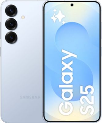 Smartphone SAMSUNG Galaxy S25 5G 128Go Bleu clair Parfait état reconditionné disponible sur Boulanger