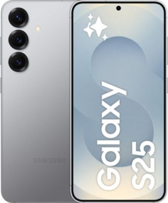 Smartphone SAMSUNG Galaxy S25 5G 128Go Gris Parfait état reconditionné disponible sur Boulanger