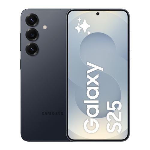 Smartphone Samsung Galaxy S25 6,2" 5G Nano SIM 128 Go Noir Absolu État correct Samsung reconditionné disponible sur Fnac