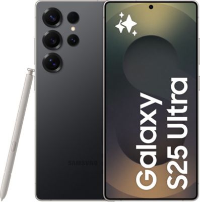 Smartphone SAMSUNG Galaxy S25 Ultra Noir Titane 512Go Parfait état reconditionné disponible sur Boulanger