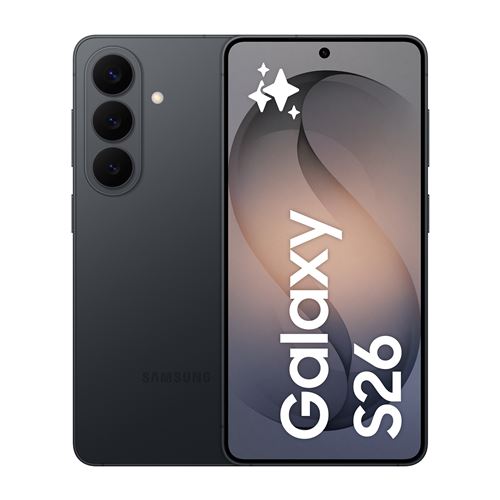 Smartphone Samsung Galaxy S26 6,3" 5G Nano SIM 256 Go Noir État correct reconditionné disponible sur Fnac
