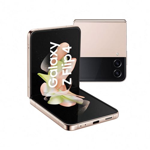 Smartphone Samsung Galaxy Z Flip 4 6,7" 5G 512 Go Nano SIM Or rose État correct Samsung reconditionné disponible sur Fnac