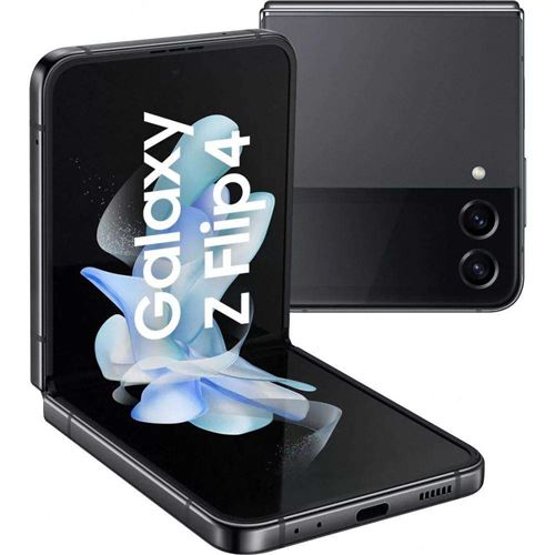 Smartphone Samsung galaxy z flip 4 gris 6.7 pouces RAM 8 Go stockage 256 Go État correct N/A reconditionné disponible sur Fnac