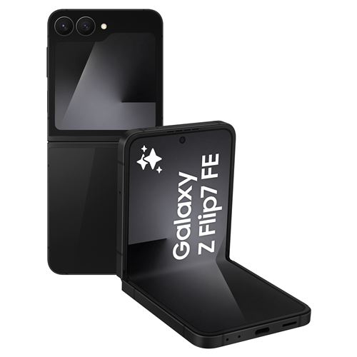 Smartphone Samsung Galaxy Z Flip7 FE 6,7" 5G Nano SIM 128 Go Noir État correct - 496,00 € Smartphone Samsung Galaxy Z Flip7 FE 6,7" 5G Nano SIM 128 Go Noir État correct Samsung reconditionné disponible sur Fnac