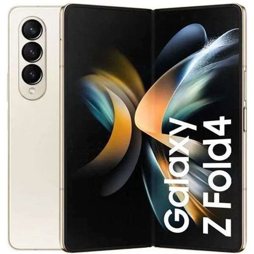 Smartphone Samsung galaxy z fold 4 blanc 7.6 pouces RAM 12 Go stockage 256 Go État correct N/A reconditionné disponible sur Fnac