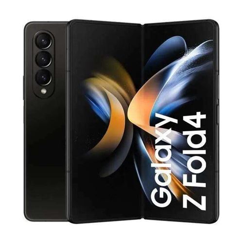 Smartphone Samsung Galaxy Z Fold 4 noir 6.2 RAM 12 Go stockage 512 Go État correct N/A reconditionné disponible sur Fnac