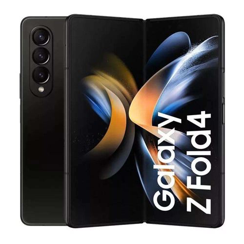 Smartphone Samsung galaxy z fold 4 noir 7.6 pouces RAM 12 Go stockage 256 Go État correct N/A reconditionné disponible sur Fnac