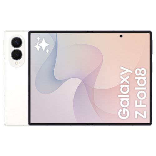 Smartphone Samsung Galaxy Z Fold8 7,6" 5G Double SIM 256 Go Blanc État correct Samsung reconditionné disponible sur Fnac